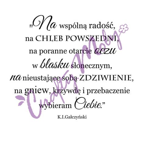 Stempel gumowy Crafty Moly Na Wspólną Radość